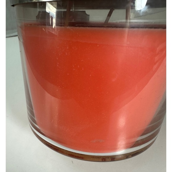 NEW! Bath & Body Works Merry Mango Scented 3 Wick Candle Large 14.5 OZ *Read Des - Picture 6 of 7